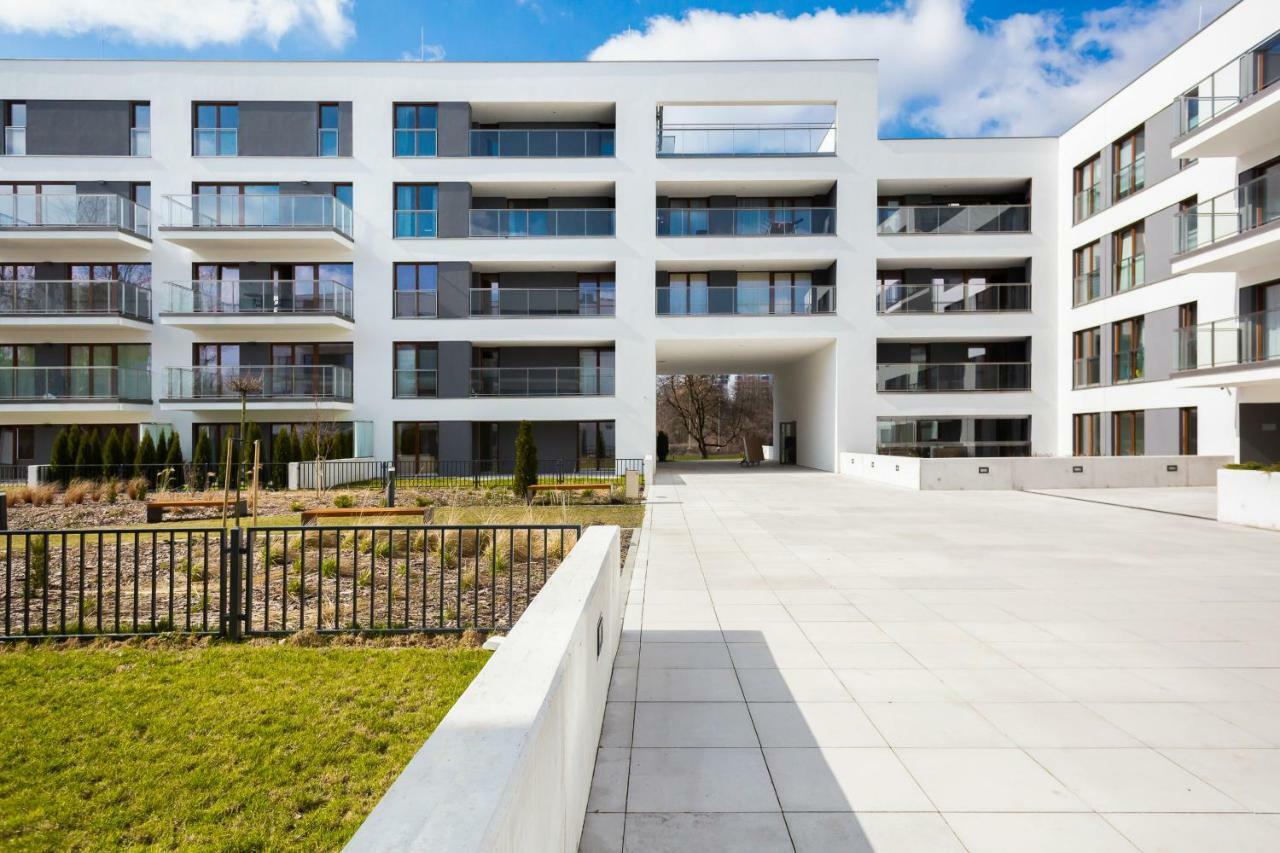 Apartments Boutiq Park By Renters Prestige Warschau Exterior foto